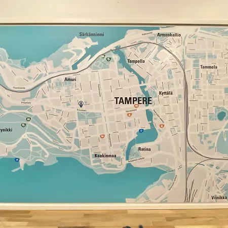 Tammer Huoneistot - 3 - Public Sauna, Gym & Pool Apartment